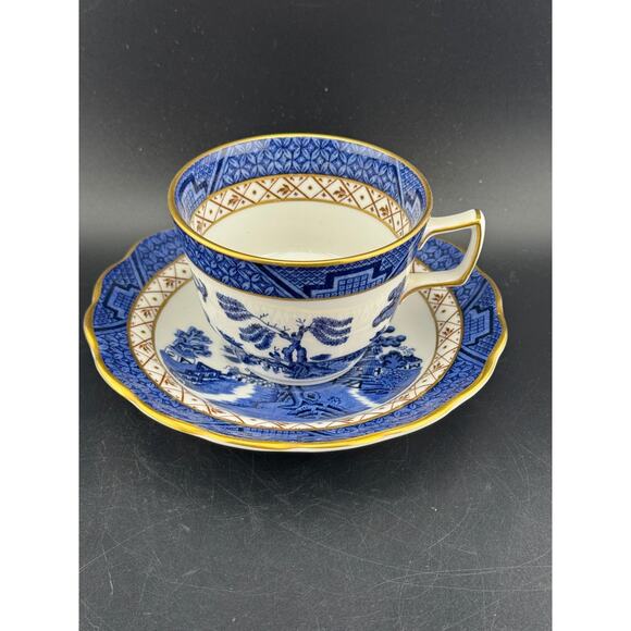 Real Old Willow Cup & Saucer by Royal Doulton - Picture 1 of 7